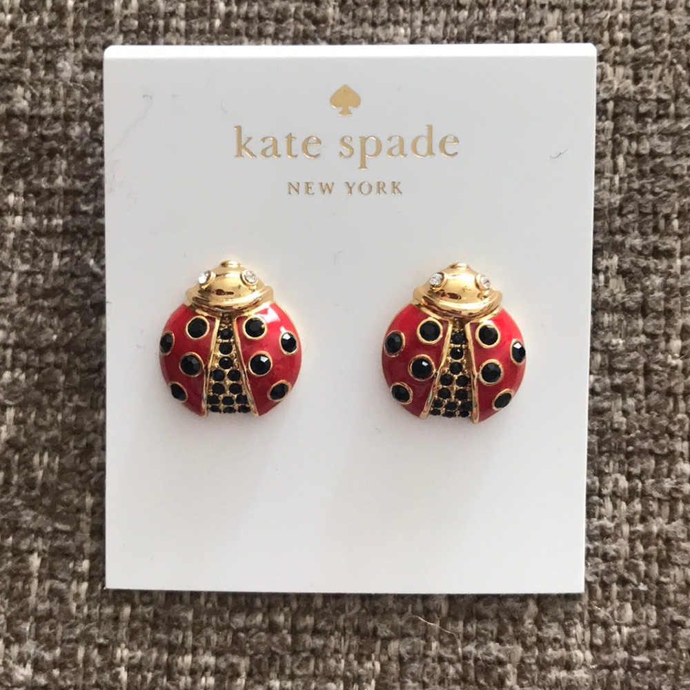 ♠️Kate Spade Lady Bug Earrings♠️